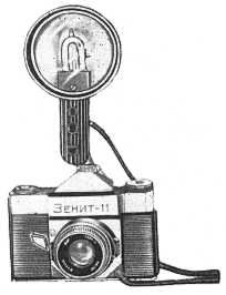 Camera with flashgun
