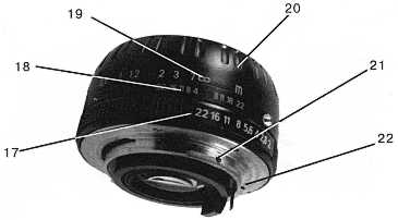 Zenitar lens